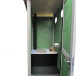 Komposttoilette Kabine Werratal Flexi offen