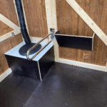 Barrierearmes Toilettenhäuschen Platzda Innenraum Komposttoilette