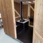Barrierearmes Toilettenhäuschen Platzda Blick nach Innen