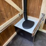 Barrierearmes Toilettenhäuschen Platzda Detailbild Innenraum Komposttoilette